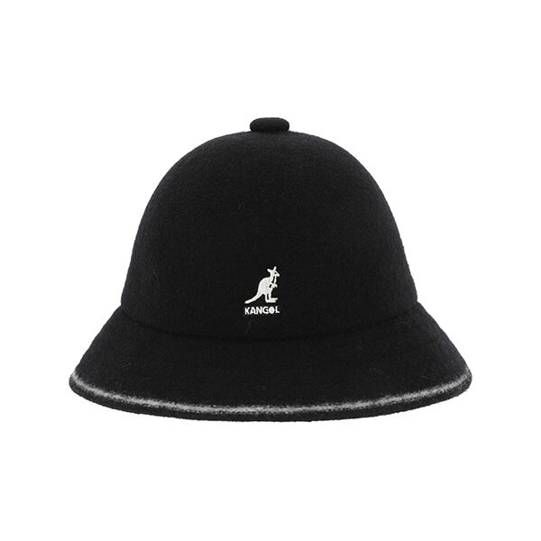 캉골 K3181ST BLACK/OFF WHITE 공용 버킷햇 - Kangol