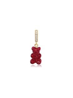 크리스탈헤이즈 NOSTALGIA BEAR-RED VELVET-PAVE CONNECTOR 여성 참 썸네일 2