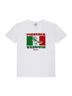와일드동키 T-VESUVIO WHITE 공용 반팔티 썸네일 2