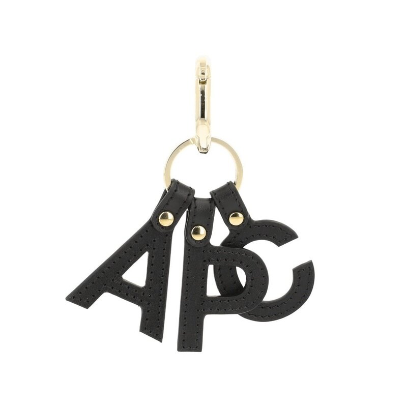 아페쎄 PXAWV F63656 LZZ BLACK 공용 키링 - A.P.C.