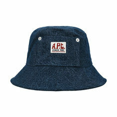 아페쎄 COHTD M24150 IAL WASHED INDIGO 공용 버킷햇 썸네일 1