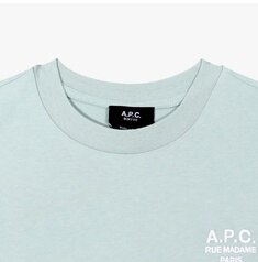 아페쎄 COHBM F26389 KLA VERT DEAU/BLANC 여성 반팔티 썸네일 1