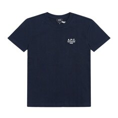 아페쎄 COHBU M26388 TIQ DARK NAVY/ECRU 공용 반팔티 썸네일 1