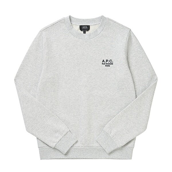 아페쎄 COHBV M27913 TPN GRIS CHINE/NOIR 공용 맨투맨 - A.P.C.
