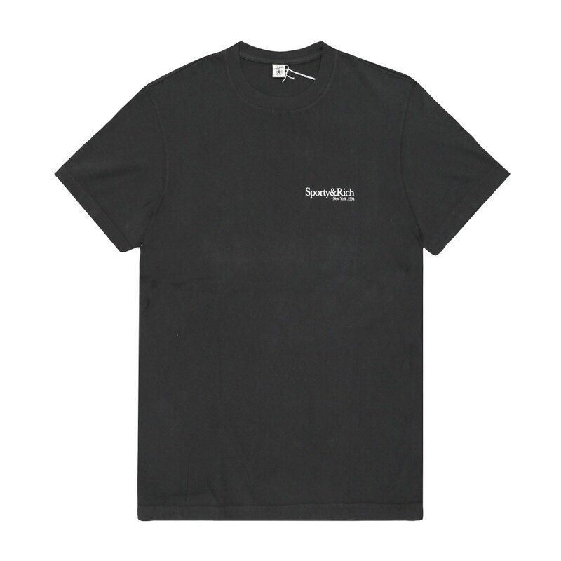 스포티앤리치 TO043622016BA02 FADED BLACK 공용 반팔티 - Sporty & Rich