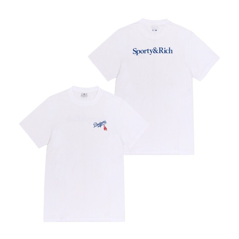 스포티앤리치 TO043627666WH01 WHITE 공용 반팔티 - Sporty & Rich