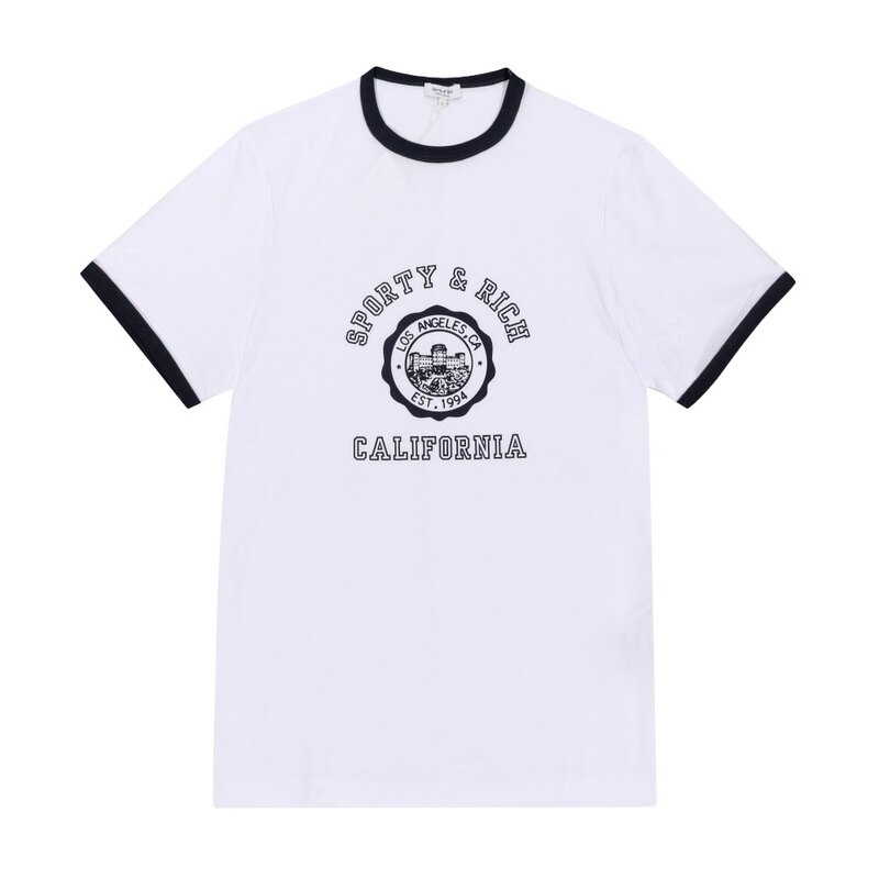 스포티앤리치 TO073606205WH01 WHITE 공용 반팔티 - Sporty & Rich