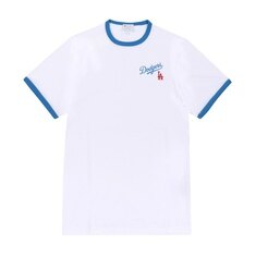 스포티앤리치 TO073627666WH46 WHITE/PARIS BLUE 여성 반팔티 썸네일 1