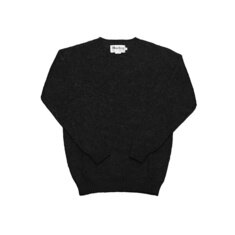 할리오브스코틀랜드 M3834 7 SHAGGY BLACK 남성 니트 썸네일 1