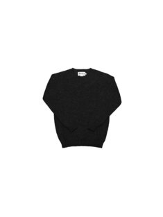 할리오브스코틀랜드 M3834 7 SHAGGY BLACK 남성 니트 썸네일 2