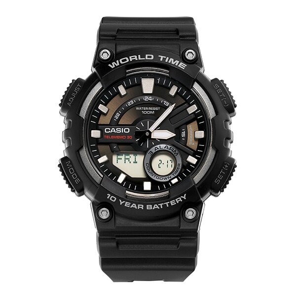 카시오 AEQ-110W-1AVDF 남성 시계 - Casio