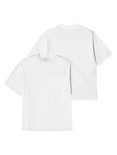 마르니 THJET49QX UTC017 00W01 여성 반팔티 썸네일 2