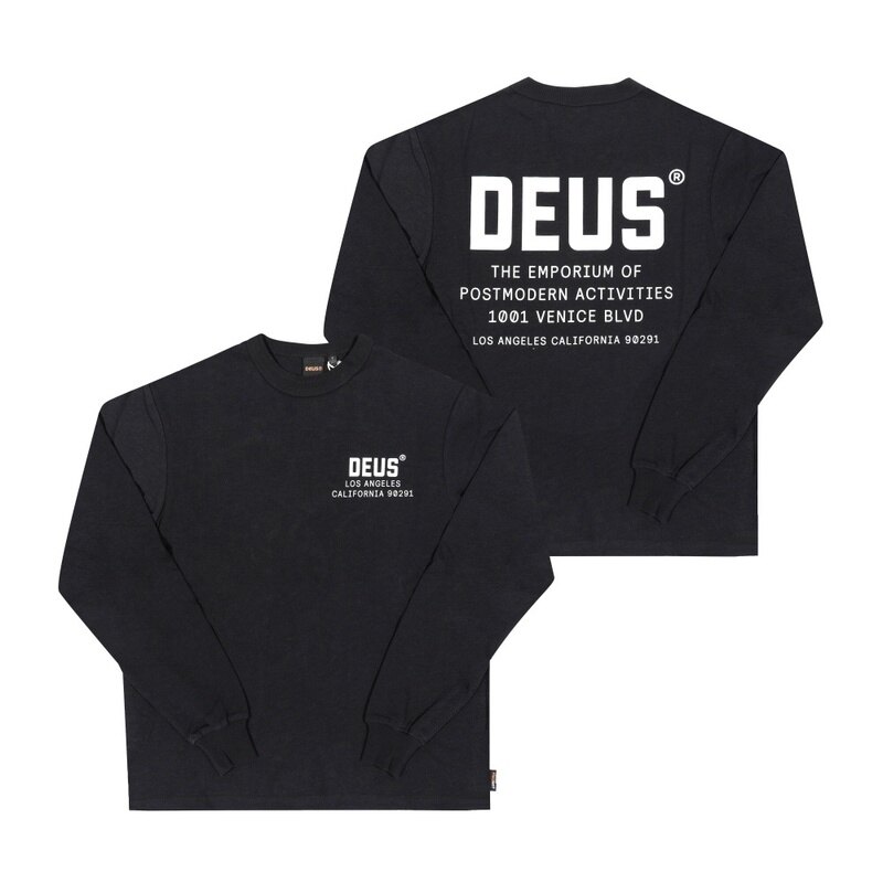 데우스엑스마키나 DMP251984 BLK 남성 긴팔티 - Deus Ex Machina