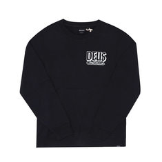 라프리마 데우스엑스마키나 DMF248626 BLK 남성 맨투맨 썸네일 1