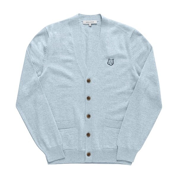 메종키츠네 MM00509KT1036 H410 남성 가디건 - Maison Kitsune