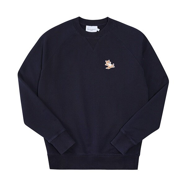 라프리마 메종키츠네 GU00342KM0002 P480 공용 맨투맨 - Maison Kitsune
