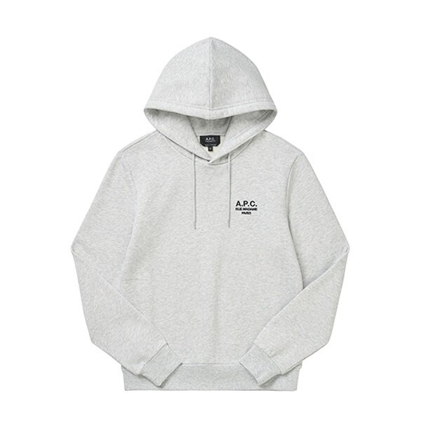라프리마 아페쎄 COHBV M27914 TPN GRIS CHINE/NOIR 공용 후드티 - A.P.C.