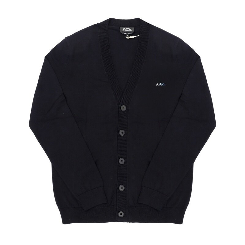 라프리마 아페쎄 COEZJ H22315 IAK DARK NAVY 남성 가디건 - A.P.C.