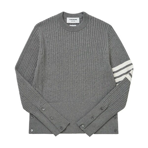 라프리마 톰브라운 MKA460A Y3014 055 남성 니트 - Thom Browne