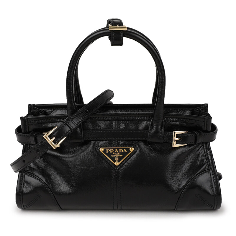프라다 보니 가죽 미니 핸드백 1BA486-2CYR-F0002-OOO - Prada