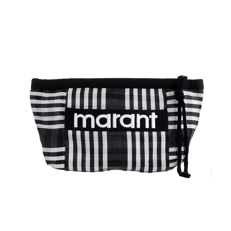 [이자벨마랑 ISABEL MARANT] PO0001FA A1X17M BKWH 여성 파우치백 - Isabel Marant