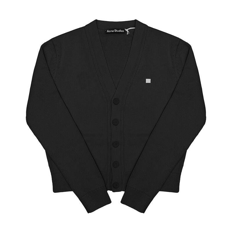 [아크네스튜디오 ACNE STUDIOS] C60104 BLACK 공용 가디건 - Acne Studios