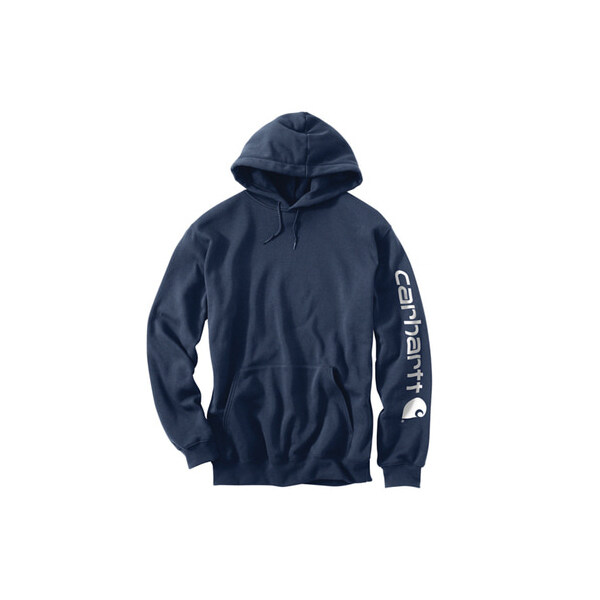 칼하트 미드웨이트 로고 후드 뉴네이비 / K288-472 - Carhartt
