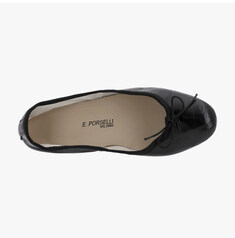 포셀리 BALLET LEATHER FLAT 95 BLACK 여성 플랫슈즈 썸네일 1