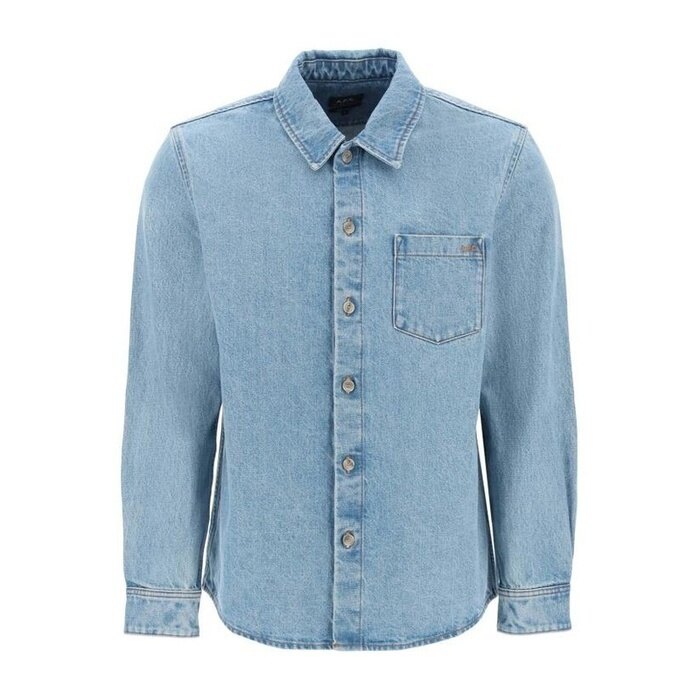 라프리마 아페쎄 Vittorio Brod 셔츠 데님 COGYH H02837 IAB - A.P.C.