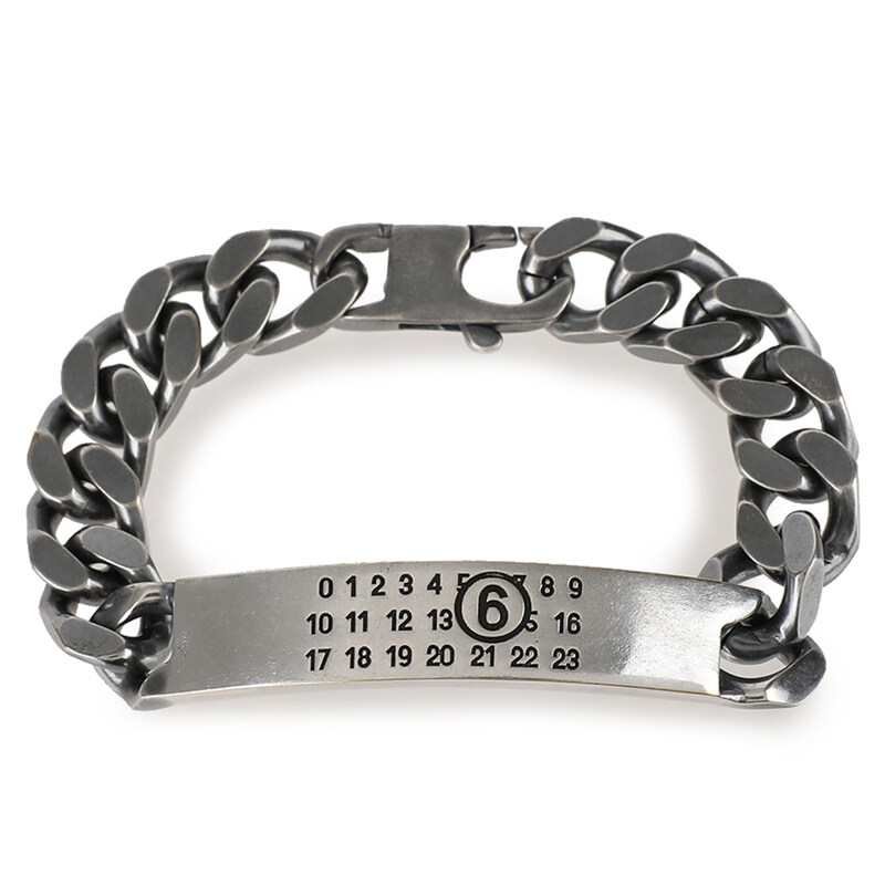 엠엠식스 클래식 체인 브레이슬릿 SM6UY0049-SV0235-954 - MM6