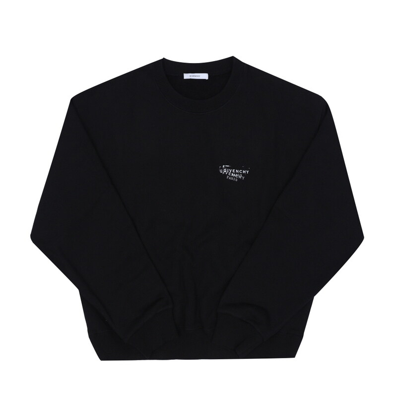 지방시 BWJ04UP7A7 001 여성 맨투맨 - Givenchy