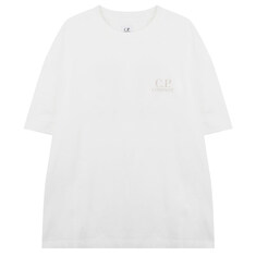 C.P컴퍼니 저지 반팔 티셔츠 20CMTS086A-005100W-103 썸네일 1
