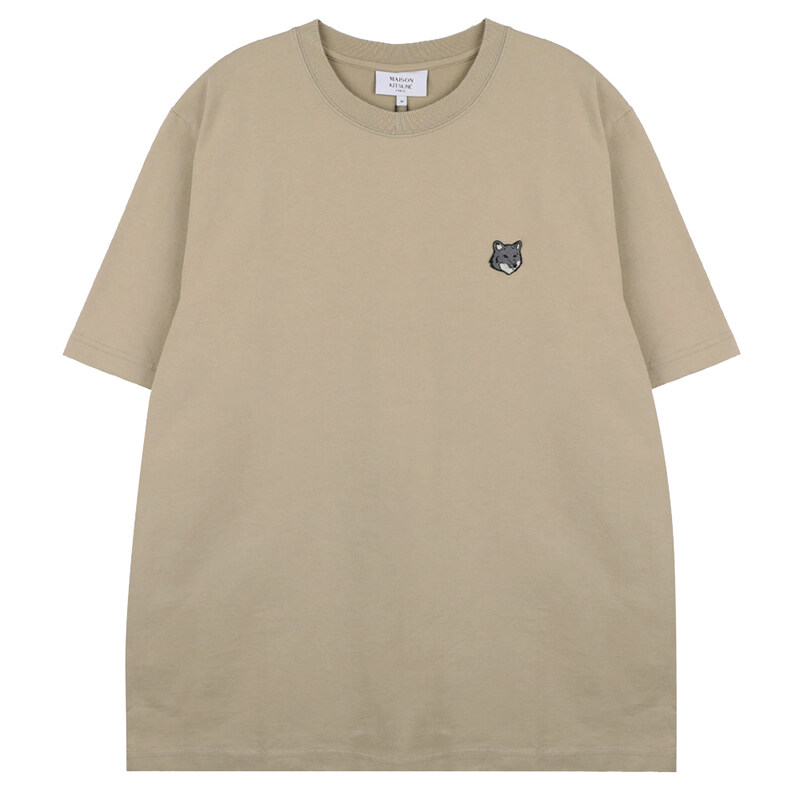 메종키츠네 폭스 헤드 컴포트 반팔 티셔츠 PM00108-KJ7025-0450 - Maison Kitsune
