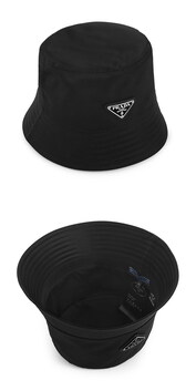 프라다 1HC137 2DMI F0002 여성 버킷햇 썸네일 1
