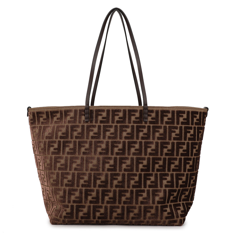 펜디 롤 라지 자카드 쇼퍼백 8BH425-AT14-F0L1B - Fendi