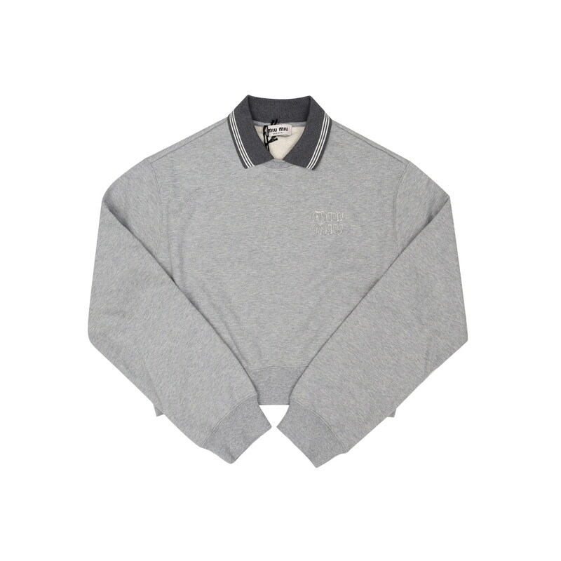 라프리마 미우미우 MJLA15 18ZX F0031 여성 맨투맨 - Miu Miu