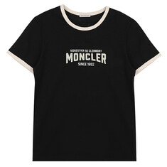 몽클레어 플록 로고 저지 티셔츠 8C00031-89AUO-P90 썸네일 1