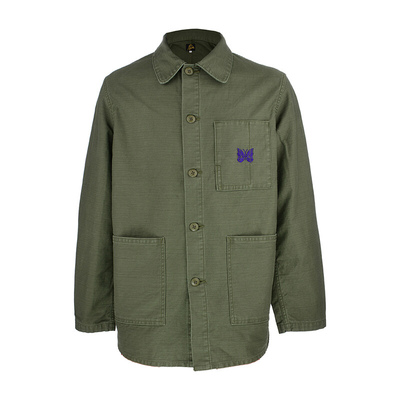 라프리마 니들스 RW215 A-Olive 남성 자켓 - Needles