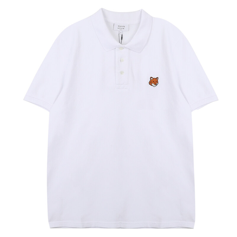 메종키츠네 폭스 레귤러 폴로 셔츠 PM00209-KP0002-P100 - Maison Kitsune