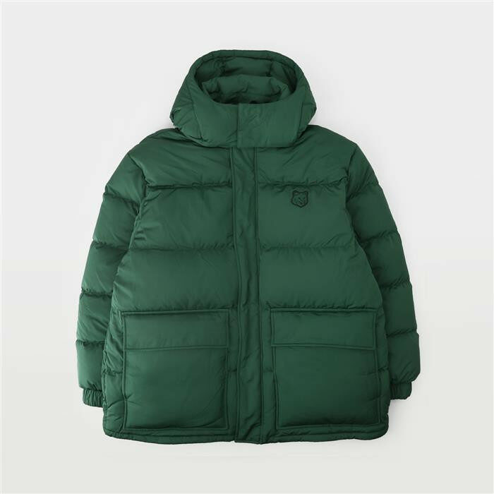 메종키츠네 폭스 헤드 패치 남녀공용 패딩 LM02204WQ4016 P399 - Maison Kitsune