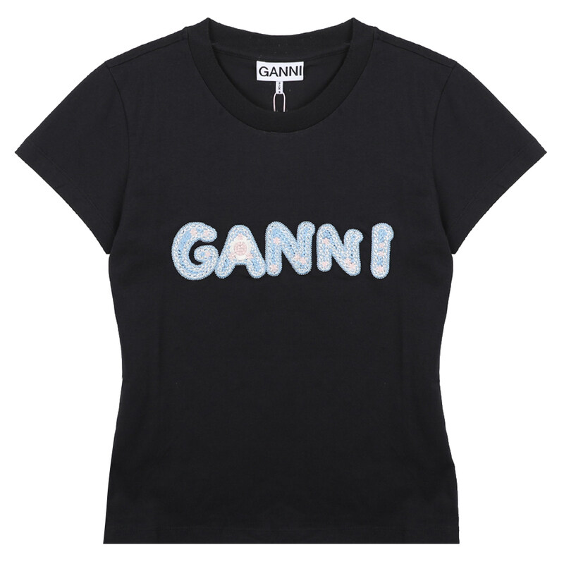 가니 코튼 반팔 티셔츠 A1050179-252 - Ganni