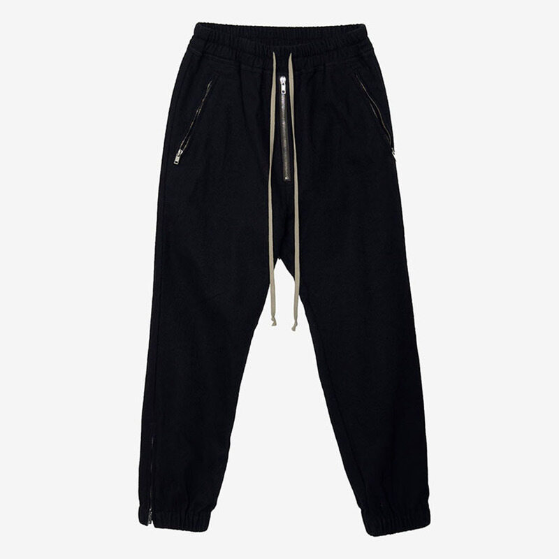 [어포드] 릭오웬스 RP02A7313 테이퍼트 크롭 팬츠 38 블랙 울 FG5EPIDR - Rick Owens