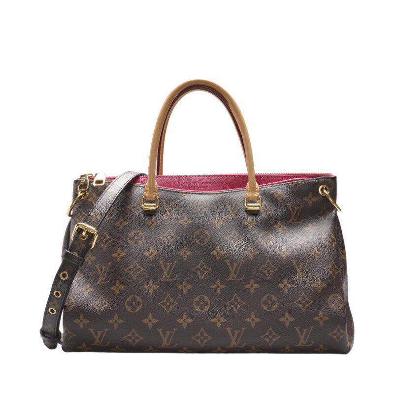 레드 모노그램 팔라스 MM 토트백 - Louis Vuitton