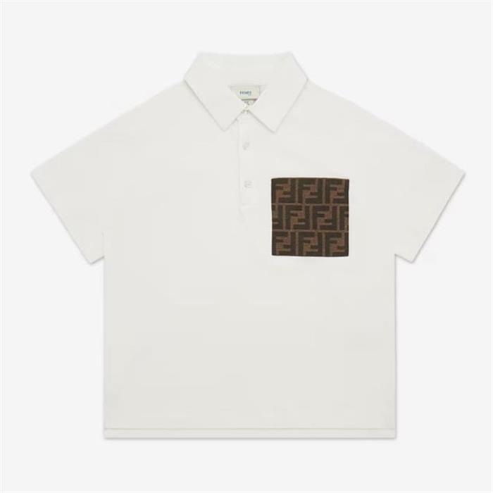 26SS 펜디주니어 카라티셔츠 JMI475 7AJ F0TU9 - Fendi