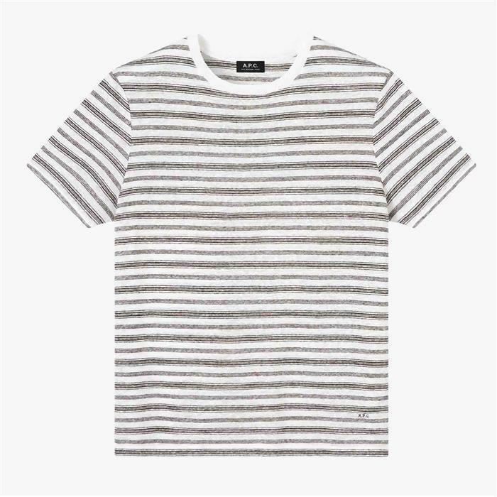 26SS 아페쎄 LIAEZ-H26566 CAA  RAY 리넨 반팔티셔츠 - A.P.C.