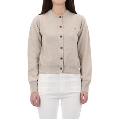 국내배송 26SS 메종키츠네 XS사이즈 럭키찬스 베이비 폭스 패치 가디건 PW00502KT1181 LIGHTBEIGE 썸네일 1
