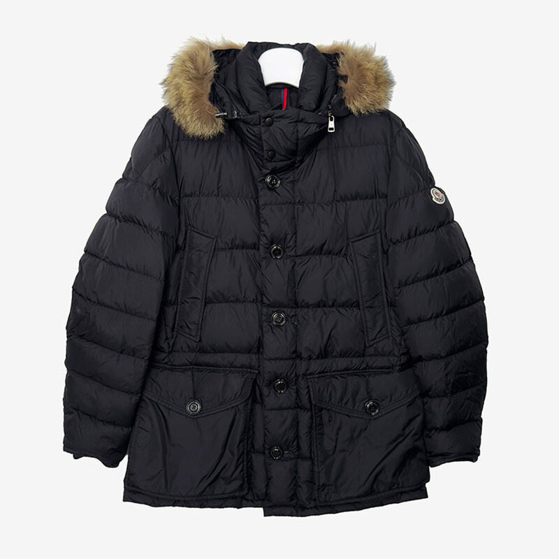 몽클레어 클루니 후드 다운 자켓 5사이즈 블랙 51OIHL8J - Moncler
