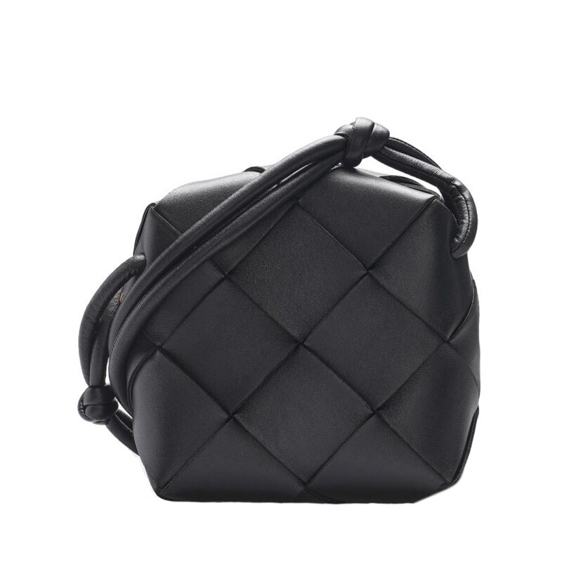 블랙 카세트 카메라 미니 크로스백 - Bottega Veneta