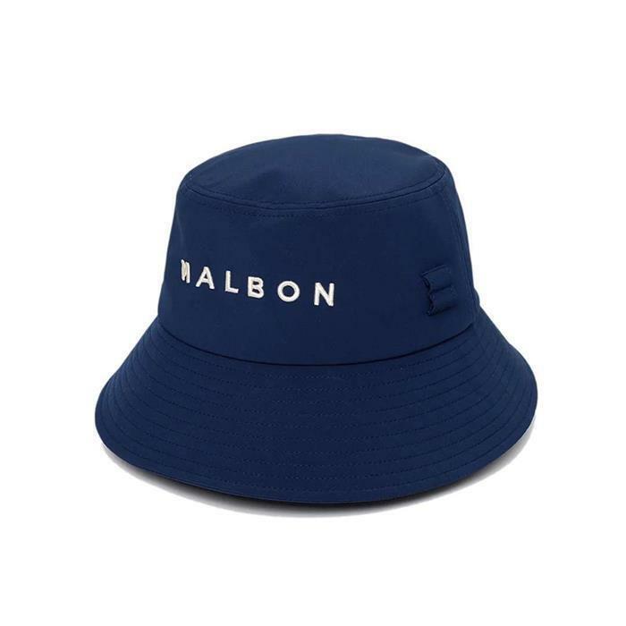 [밀라코/국내발송] 말본골프 로고 티 홀더 버킷햇 M5143PHT12BLU - Malbon