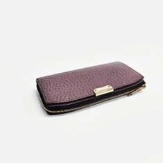 버버리(Burberry) 퍼플 968427815 더스키 모브 그레인 컨티넨탈 장지갑 썸네일 5